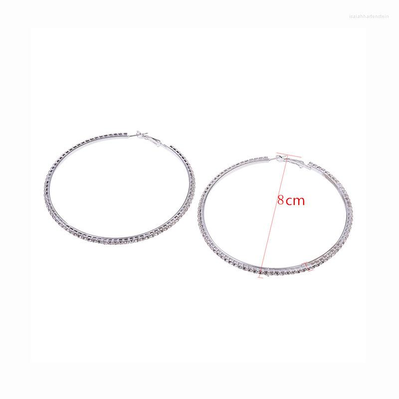 Hoop Earrings Women Brand Crystal Circle Fashion Punk Jewelry Rhinestone Earring Pendant Gold Club Hiphop Bijoux 12prs
Hoop Earrings Women Brand Crystal Circle Fashion Punk Jewelry Rhinestone Earring Pendant Gold Club Hiphop Bijoux 12prs