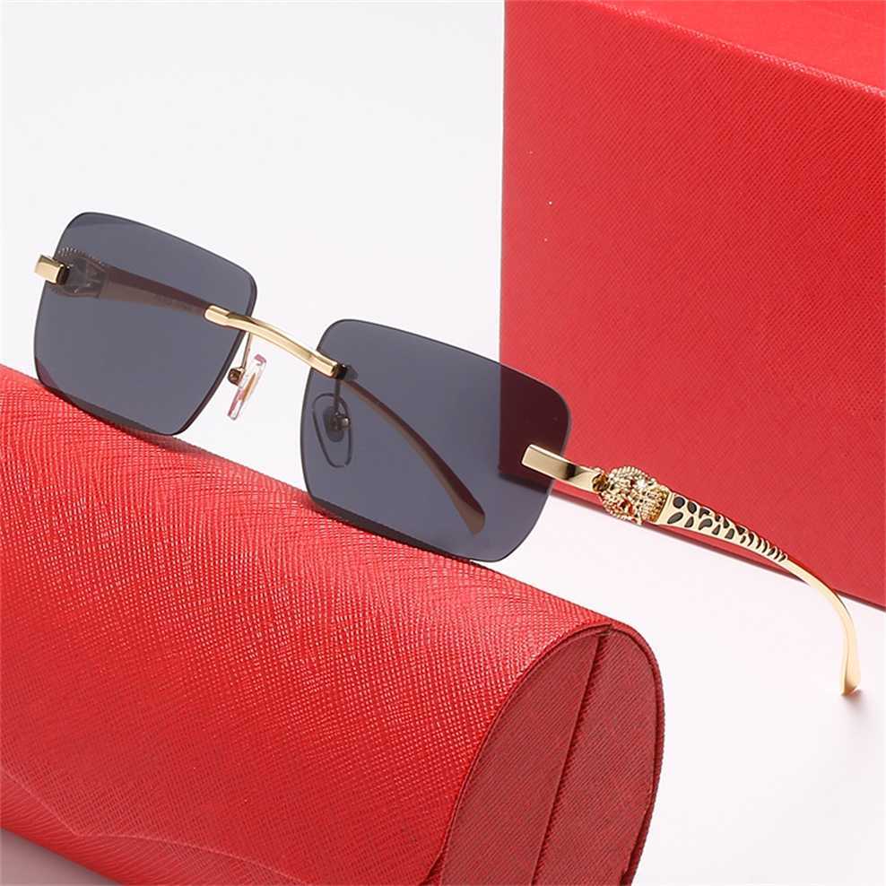 Sunglasses 2023 new New men's leopard head frameless square trend metal sunglasses flat glasses
Sunglasses 2023 new New men's leopard head frameless square trend metal sunglasses flat glasses