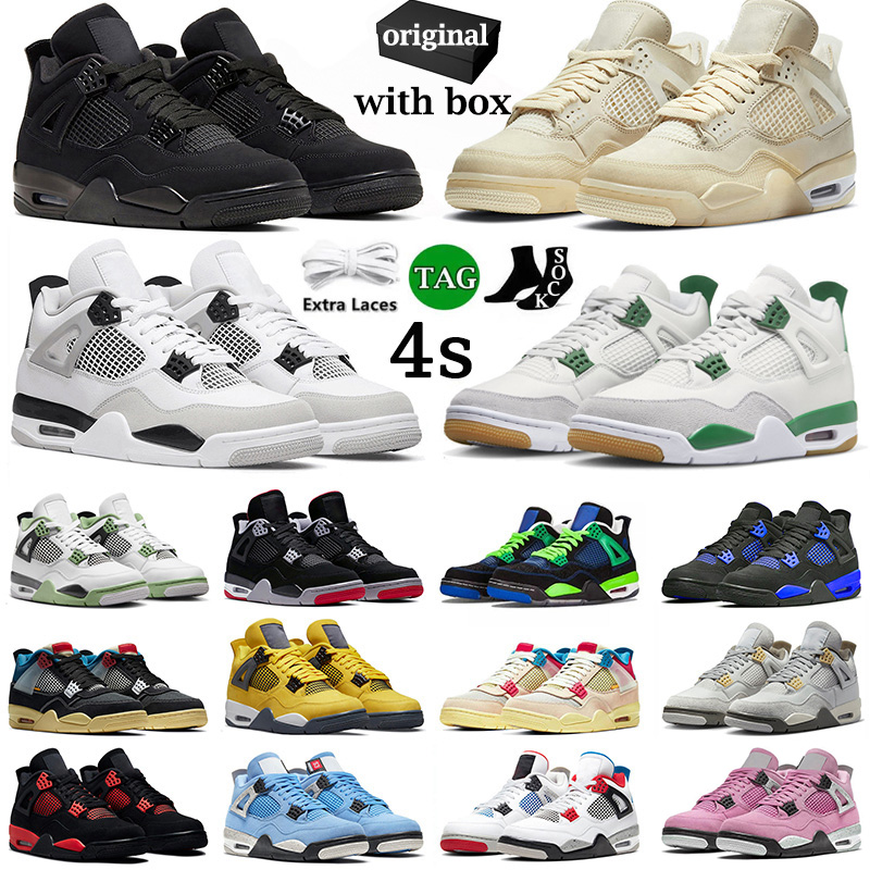 with box jorde 4s basketball shoes air jordens 4 jordas military black cat 4s sb pine green iv men women off whites doernbecher jordanian red thunder sneaker big size 13, 36-47 3 university blue
with box jorde 4s basketball shoes air jordens 4 jordas military black cat 4s sb pine green iv men women off whites doernbecher jordanian red thunder sneaker big size 13, 36-47 3 university blue