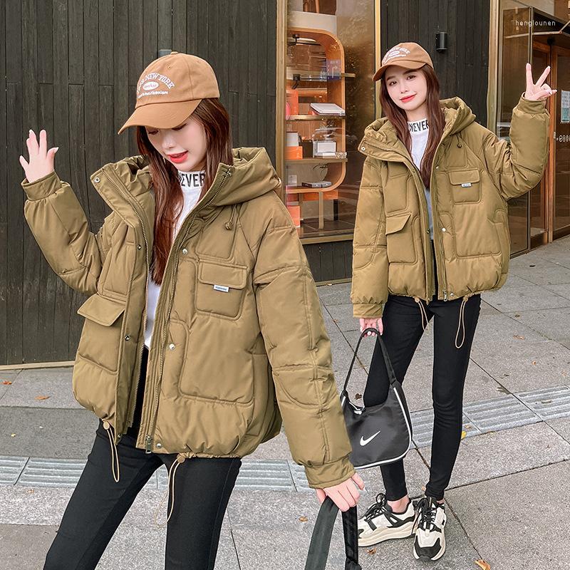 Women's Trench Coats Women Down Cotton Jackets Winter 2023 Hooded Parkas Coat Thick Warm Loose Padded Jacket Female Outwear Overcoat, Khaki
Women's Trench Coats Women Down Cotton Jackets Winter 2023 Hooded Parkas Coat Thick Warm Loose Padded Jacket Female Outwear Overcoat, Khaki
