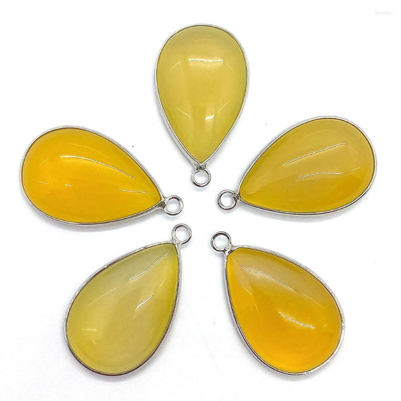 Pendant Necklaces Natural Stone Yellow Drop Shape Agate 18x30mm Charm Fashion Jewelry DIY Necklace Earrings Boutique Women's Accessories
Pendant Necklaces Natural Stone Yellow Drop Shape Agate 18x30mm Charm Fashion Jewelry DIY Necklace Earrings Boutique Women's Accessories