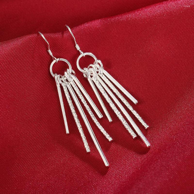 Dangle Earrings 925 Sterling Silver 18K Gold Five Column For Women Luxury Fashion Party Wedding Accessories Jewelry Christmas Gifts
Dangle Earrings 925 Sterling Silver 18K Gold Five Column For Women Luxury Fashion Party Wedding Accessories Jewelry Christmas Gifts