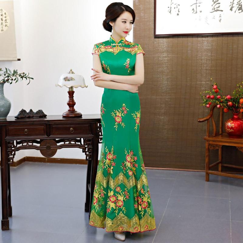 Ethnic Clothing Blue Party Cheongsam Chinese Traditional Style Womens Elegant Slim Qipao Evening Dress Sexy Mini Robe Retro Vestidos S-3XL
Ethnic Clothing Blue Party Cheongsam Chinese Traditional Style Womens Elegant Slim Qipao Evening Dress Sexy Mini Robe Retro Vestidos S-3XL