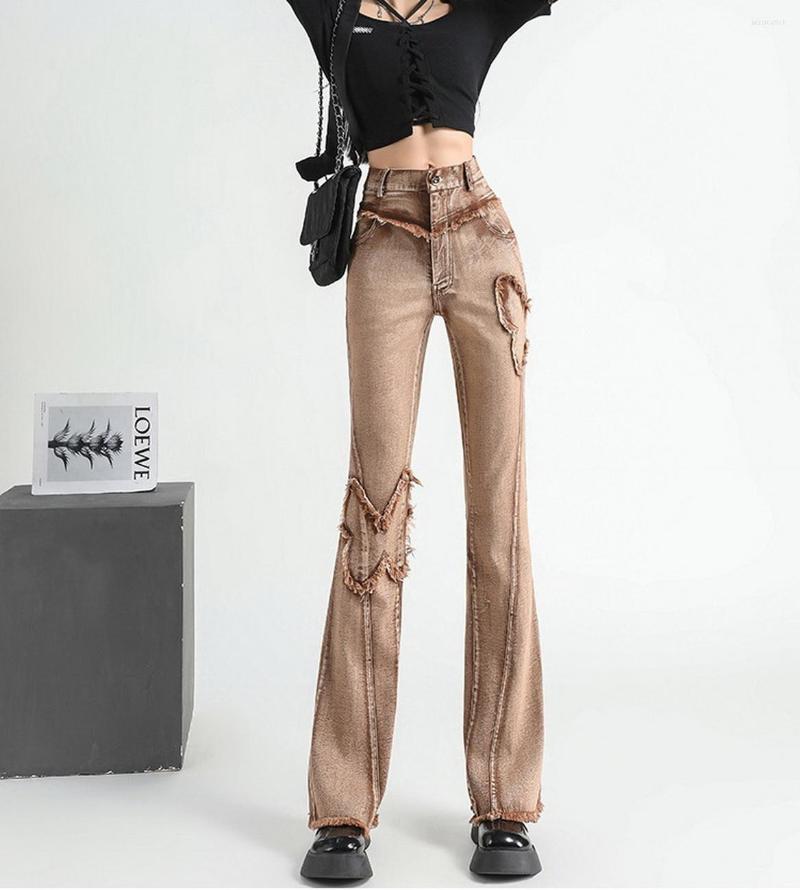 Women's Jeans Flare High Waist Design Fried Street Burrs Butterfly For Women Pants 2023 Elastic Fashion Boyfriend Style Denim Trousers, Auburn
Women's Jeans Flare High Waist Design Fried Street Burrs Butterfly For Women Pants 2023 Elastic Fashion Boyfriend Style Denim Trousers, Auburn