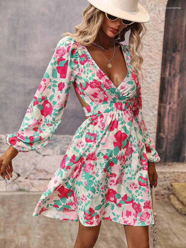Casual Dresses Khalee Yose Vintage Boho Floral Mini Dress Autumn Women Long Sleeve Holiday Hollow Out Sexy Chic Ladies, White
Casual Dresses Khalee Yose Vintage Boho Floral Mini Dress Autumn Women Long Sleeve Holiday Hollow Out Sexy Chic Ladies, White