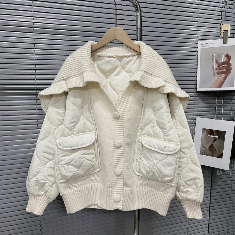 Women's Knits Fashion Autumn Winter Women Sweater Cardigan Spliced Loose Cotton-padded Female Jacket Tops Coats, Pink
Women's Knits Fashion Autumn Winter Women Sweater Cardigan Spliced Loose Cotton-padded Female Jacket Tops Coats, Pink
