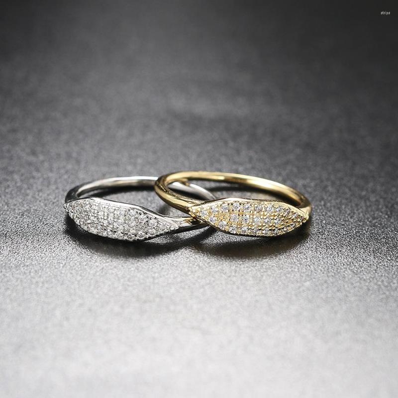 Cluster Rings Minimalist Women's Stacking Trendy Dainty Zirconia Gold Color Crystal Finger Accessories For Female Jewelry Wholesale
Cluster Rings Minimalist Women's Stacking Trendy Dainty Zirconia Gold Color Crystal Finger Accessories For Female Jewelry Wholesale