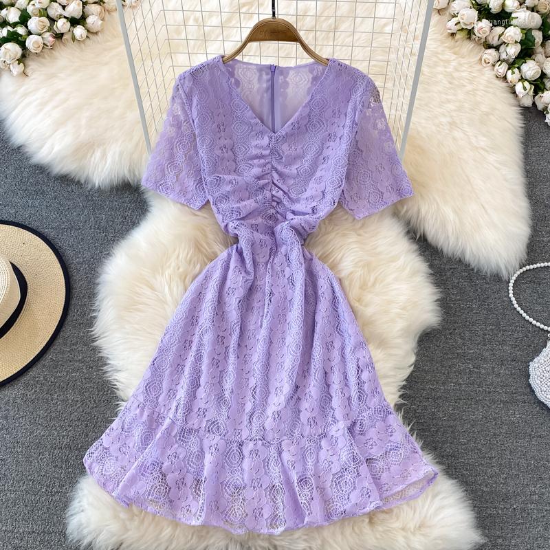 Casual Dresses ZCWXM Summer Beach Sexy Dress Women Short Sleeve Black Lace V-neck Ruffle Party Night Slim Mini Club Green/Pink Yellow, Beige
Casual Dresses ZCWXM Summer Beach Sexy Dress Women Short Sleeve Black Lace V-neck Ruffle Party Night Slim Mini Club Green/Pink Yellow, Beige