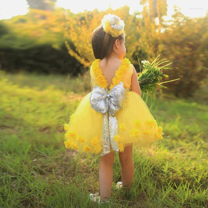 Girl Dresses Cute Kid Costumes Flower Birthday Gown Child Party First Communion Dress Drop With Bow, Purple
Girl Dresses Cute Kid Costumes Flower Birthday Gown Child Party First Communion Dress Drop With Bow, Purple