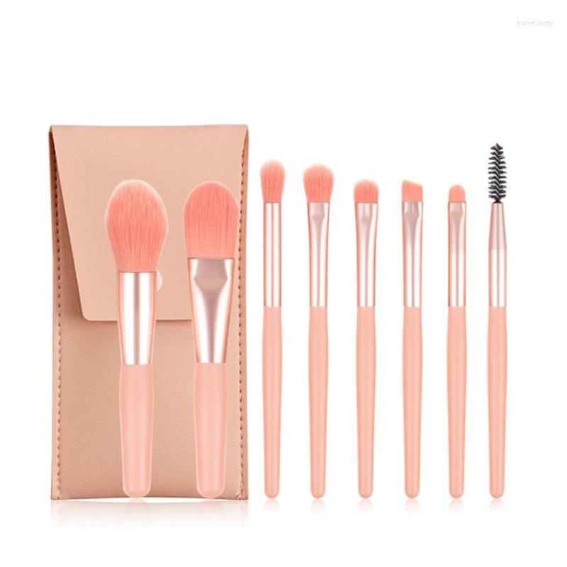 Makeup Brushes Productos Baratos Pink Mini 8Pcs Brush Set/Eyeshadow Brush/Blush Set/Lash Brush/Lip Brush/Foundation Set
Makeup Brushes Productos Baratos Pink Mini 8Pcs Brush Set/Eyeshadow Brush/Blush Set/Lash Brush/Lip Brush/Foundation Set
