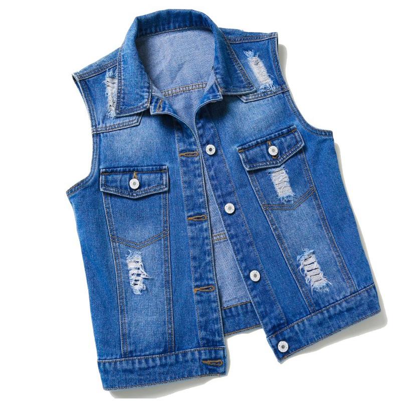 Women's Vests Plus Size Sleeveless Vest 2023 Summer Denim Waistcoat Fashion Casual Short Jeans Jacket Holes Slim Coat 3XLWomen's, Black
Women's Vests Plus Size Sleeveless Vest 2023 Summer Denim Waistcoat Fashion Casual Short Jeans Jacket Holes Slim Coat 3XLWomen's, Black