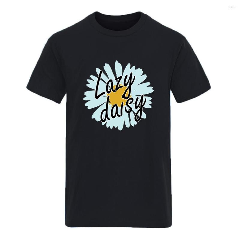 Men' T Shirts Lazy Daisy Print Cotton Short Sleeve T-shirt For Man Streetwear Fashion Tops Tees Casual -3XL Arrival Homme Camisetas, Blue 6
Men' T Shirts Lazy Daisy Print Cotton Short Sleeve T-shirt For Man Streetwear Fashion Tops Tees Casual -3XL Arrival Homme Camisetas, Blue 6