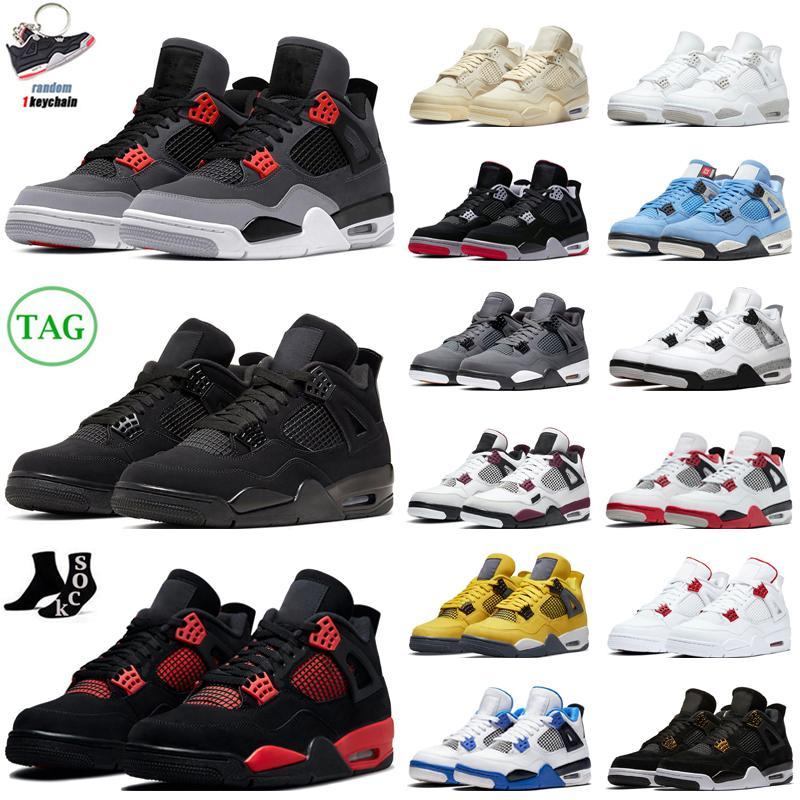 OG Black Cat 4s Basketball Shoes Men Women Jumpman 4 Red Thunder Infrared Bred University Blue Cool Grey Mens Trainers Sport Sneakers APg, #6
OG Black Cat 4s Basketball Shoes Men Women Jumpman 4 Red Thunder Infrared Bred University Blue Cool Grey Mens Trainers Sport Sneakers APg, #6