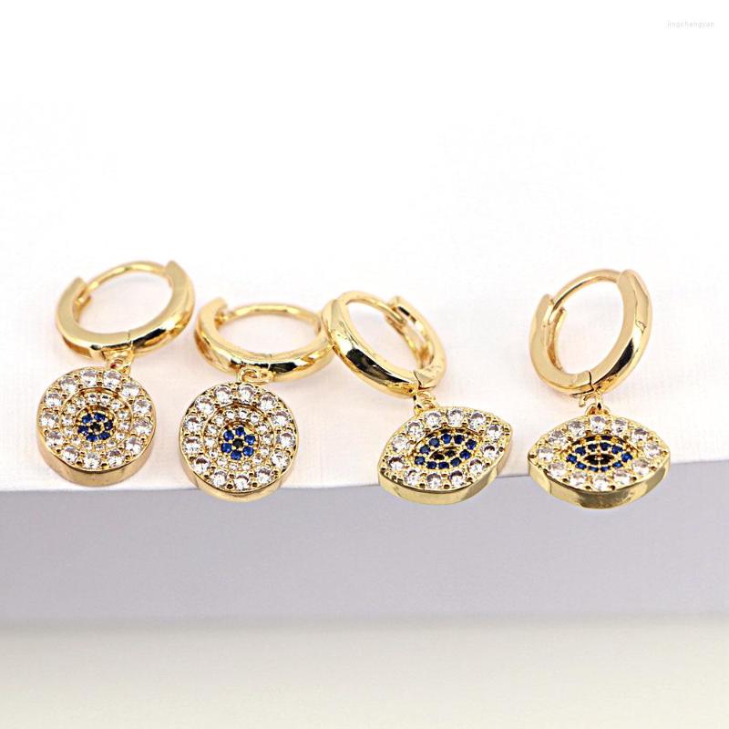 Hoop Earrings 5Pairs Fashion Turkish Lucky Eye Pendant Charm Crystal Zircon Huggies For Women Jewelry
Hoop Earrings 5Pairs Fashion Turkish Lucky Eye Pendant Charm Crystal Zircon Huggies For Women Jewelry