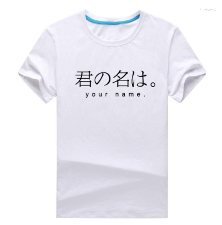 Men' T Shirts Kimi No Na Wa Your Name Taki Miyamizu Mitsuha School Japanese Girls Cotton Shirt T-shirt, White
Men' T Shirts Kimi No Na Wa Your Name Taki Miyamizu Mitsuha School Japanese Girls Cotton Shirt T-shirt, White