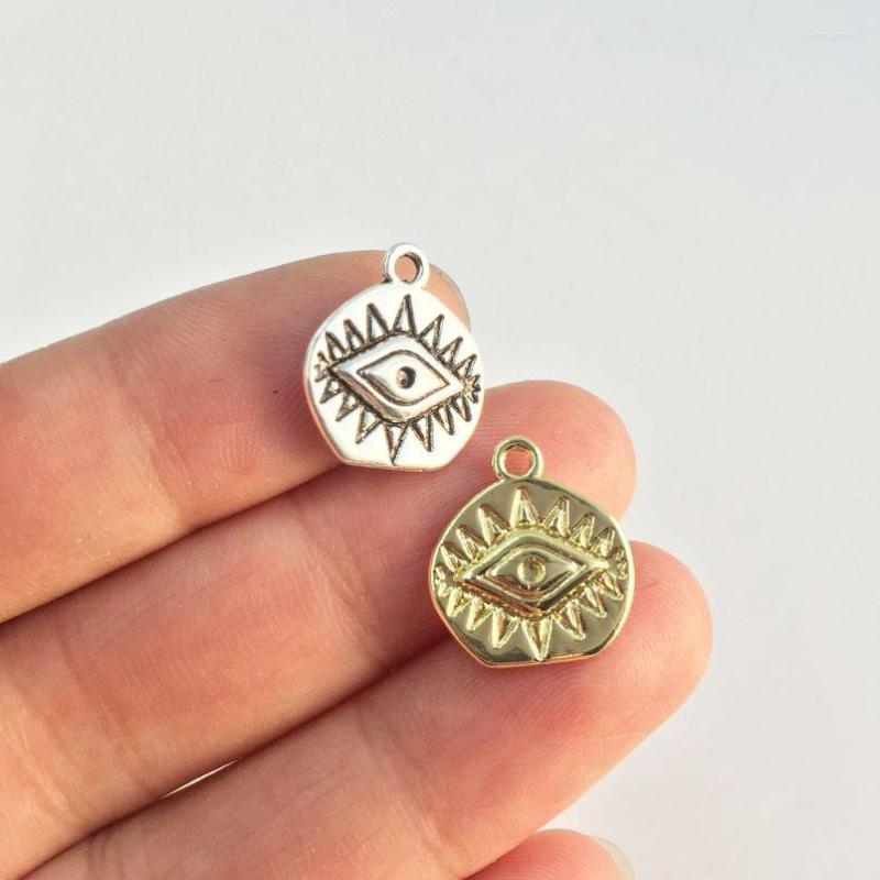 Charms Eruifa 20pcs 13mm Zinc Alloy Eye Coin Wholesales Necklace Earring Bracelet Jewelry DIY Handmade 2 Color
Charms Eruifa 20pcs 13mm Zinc Alloy Eye Coin Wholesales Necklace Earring Bracelet Jewelry DIY Handmade 2 Color
