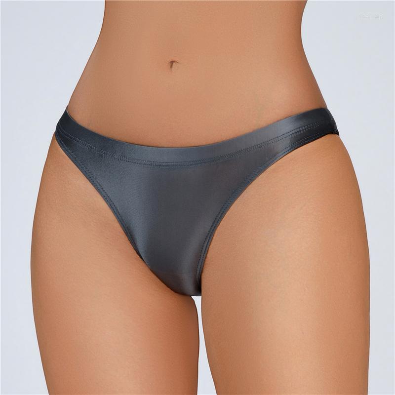 Women's Panties AIIOU Women Sexy Bikini Underpants Erotic Lingerie Satin Glossy Seamless Briefs High Waist Breathable See Through Underwear, Gray
Women's Panties AIIOU Women Sexy Bikini Underpants Erotic Lingerie Satin Glossy Seamless Briefs High Waist Breathable See Through Underwear, Gray