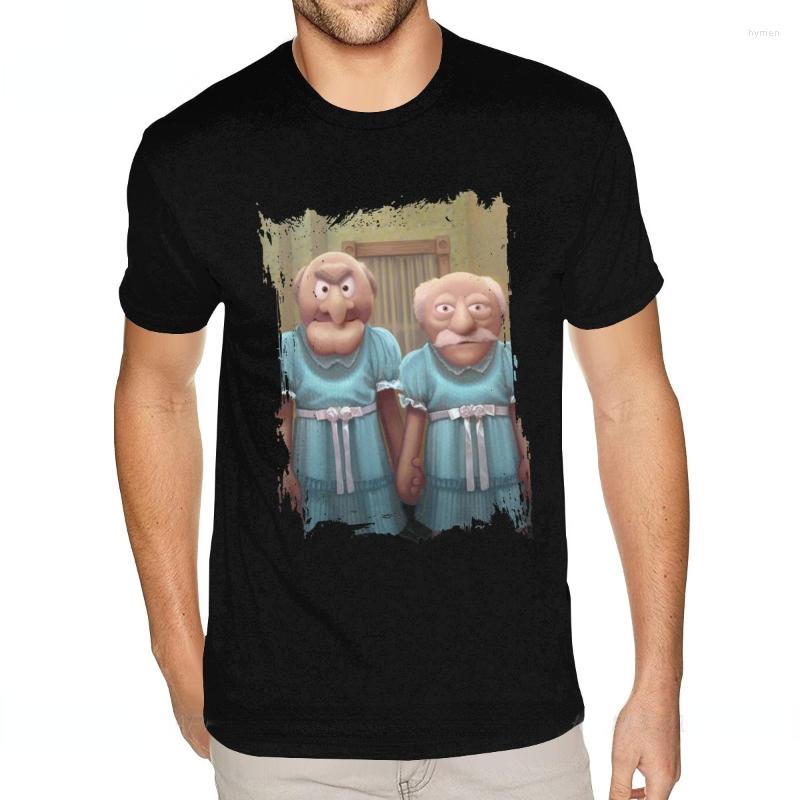 Men's T Shirts Black O Neck Shirt Harajuku Muppet Maniac - Statler Waldorf As The Grady Twins T-Shirts Men Short Sleeve Premium, Lm71503-black
Men's T Shirts Black O Neck Shirt Harajuku Muppet Maniac - Statler Waldorf As The Grady Twins T-Shirts Men Short Sleeve Premium, Lm71503-black