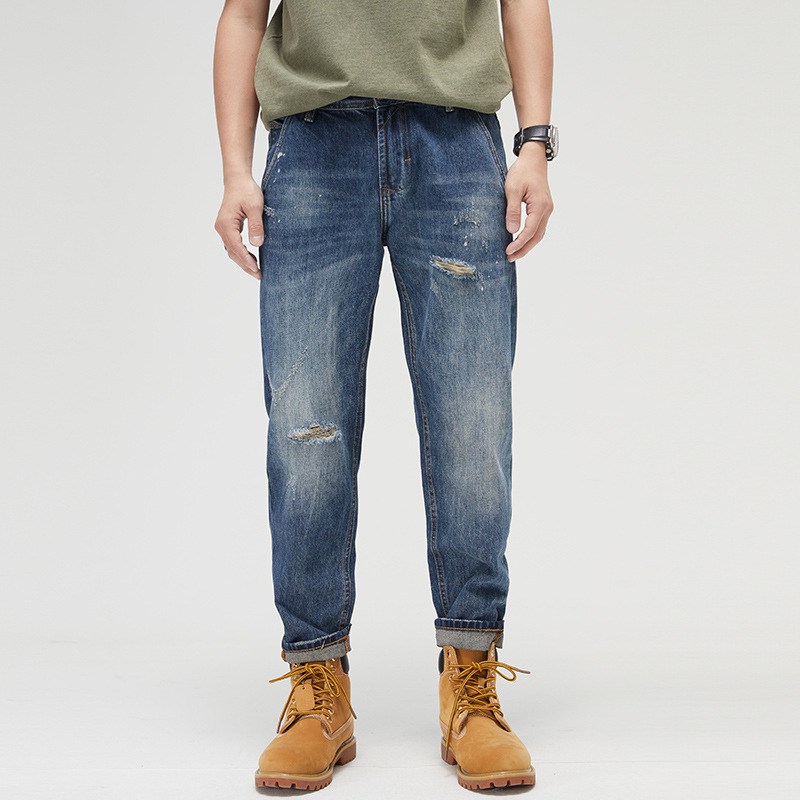 Men's Jeans Winter and Autumn Mens Casual Cotton Long Pants Fashion Windproof Mens Jeans 230313, Blue
Men's Jeans Winter and Autumn Mens Casual Cotton Long Pants Fashion Windproof Mens Jeans 230313, Blue