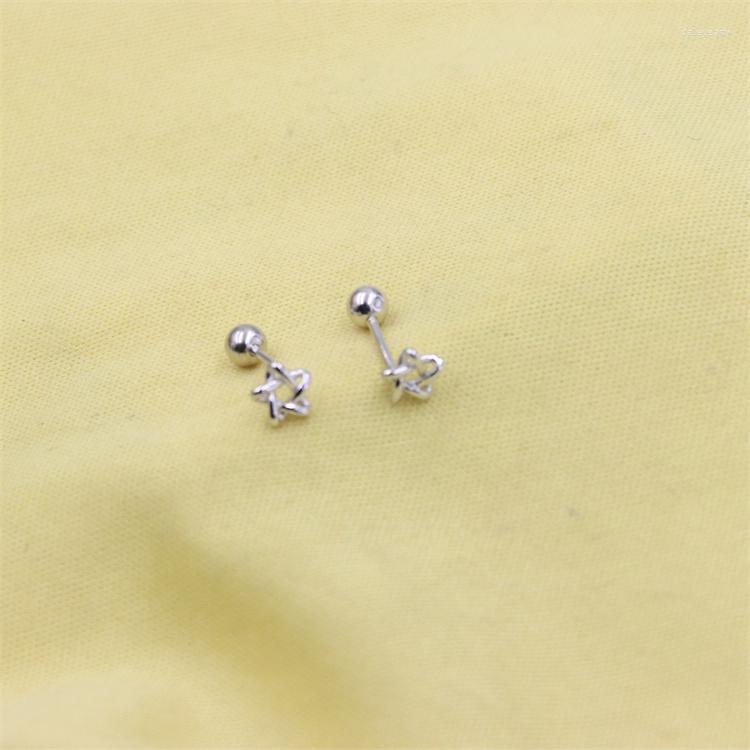 Stud Earrings ZFSILVER Fashion Sterling 925 Silver Girl Diamond-set Star Screw Ball Earring For Women Charm Jewelry Accessories Gift
Stud Earrings ZFSILVER Fashion Sterling 925 Silver Girl Diamond-set Star Screw Ball Earring For Women Charm Jewelry Accessories Gift