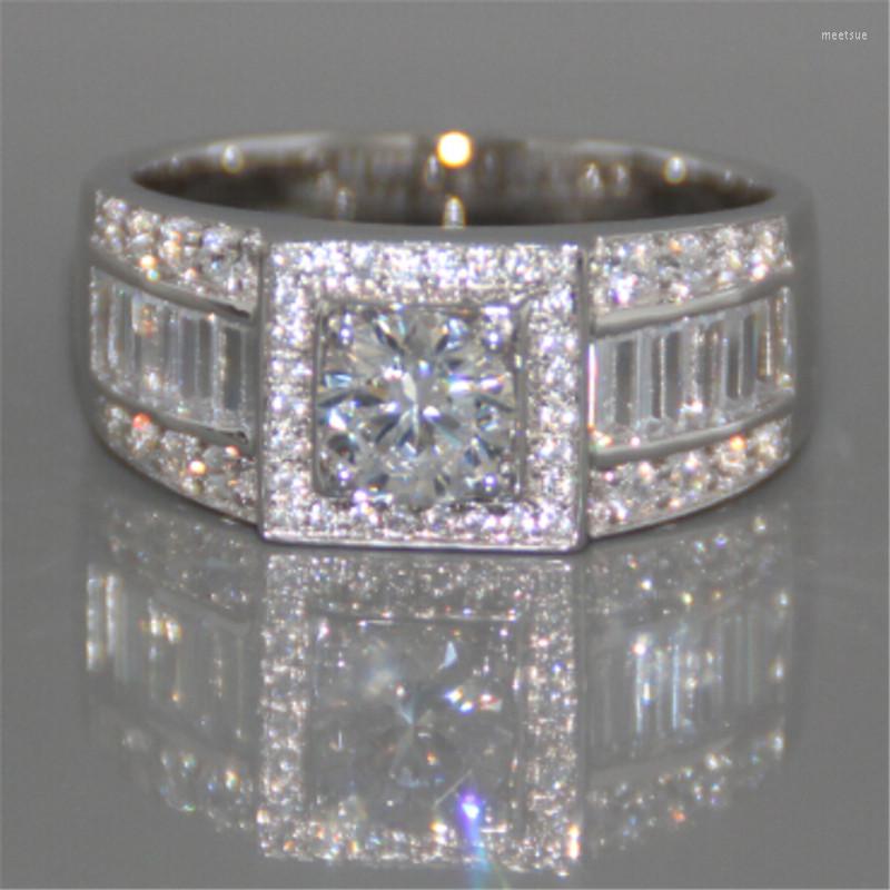 Cluster Rings 2023 Solitaire Male 6mm Diamond Ring Real 925 Sterling Silver Jewelry Engagement Wedding Band For Men Party Bijou
Cluster Rings 2023 Solitaire Male 6mm Diamond Ring Real 925 Sterling Silver Jewelry Engagement Wedding Band For Men Party Bijou