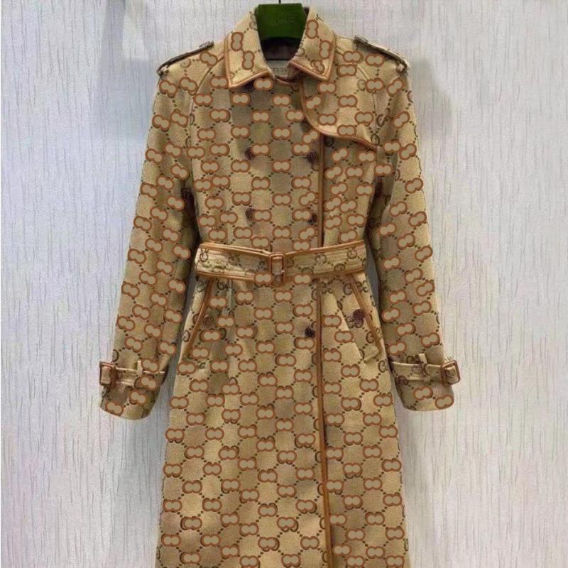 Casual Dresses B809 Autumn womens trench coats designer luxury Women Windbreaker body letter print jacket Loose Belt Coat Female Casual Mkif, Brown
Casual Dresses B809 Autumn womens trench coats designer luxury Women Windbreaker body letter print jacket Loose Belt Coat Female Casual Mkif, Brown
