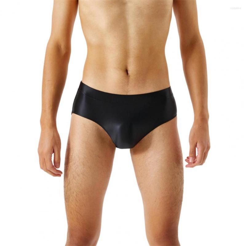 Underpants Men Panties Solid Color Smooth Stretch Seamless Glossy Underwear Sexy One-Piece Briefs Male Clothes, Black
Underpants Men Panties Solid Color Smooth Stretch Seamless Glossy Underwear Sexy One-Piece Briefs Male Clothes, Black