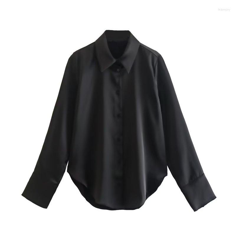 Women' Blouses Withered Blouse Women England Style Solid Loose Shirt Fashion Satin, White
Women' Blouses Withered Blouse Women England Style Solid Loose Shirt Fashion Satin, White