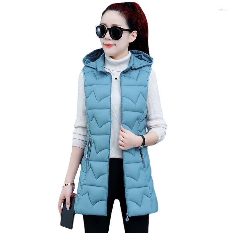 Women's Vests Autumn Winter Vest Women Parkas 2023 Mid-Long Hooded Sleeveless Down Cotton Waistcoat Jacket Thick Warm Female Tops, Red
Women's Vests Autumn Winter Vest Women Parkas 2023 Mid-Long Hooded Sleeveless Down Cotton Waistcoat Jacket Thick Warm Female Tops, Red