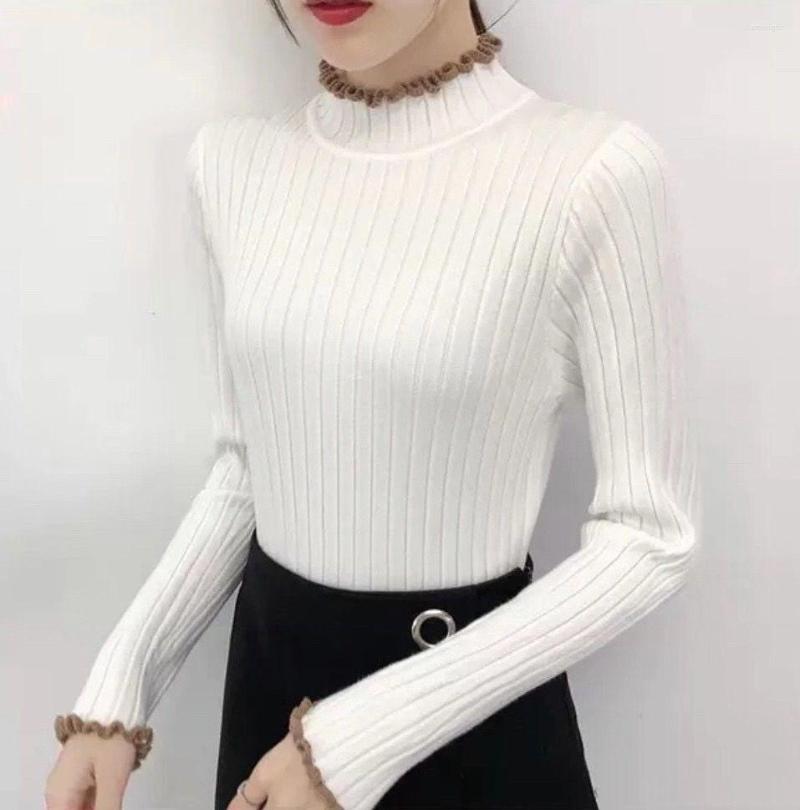 Women's Sweaters Spring Winter Style Thick High Collar Knitted Women Female Streetwear Knit Pullover Short Slim Sweater Cute Bottomed, Orange
Women's Sweaters Spring Winter Style Thick High Collar Knitted Women Female Streetwear Knit Pullover Short Slim Sweater Cute Bottomed, Orange