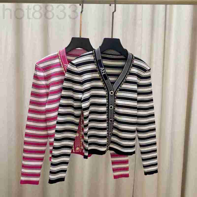 Women' Sweaters Designer New Autumn Winter Stripe Cardigans Women V-neck Long Sleeve Single Breasted Design Knit ASNL, Black
Women' Sweaters Designer New Autumn Winter Stripe Cardigans Women V-neck Long Sleeve Single Breasted Design Knit ASNL, Black