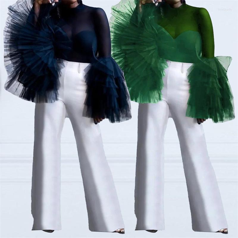 Women's T Shirts 2023 Ladies Gradation Sense Bell Sleeve O-neck Sexy T-shirt Spring Fashion Street Unique, Green
Women's T Shirts 2023 Ladies Gradation Sense Bell Sleeve O-neck Sexy T-shirt Spring Fashion Street Unique, Green