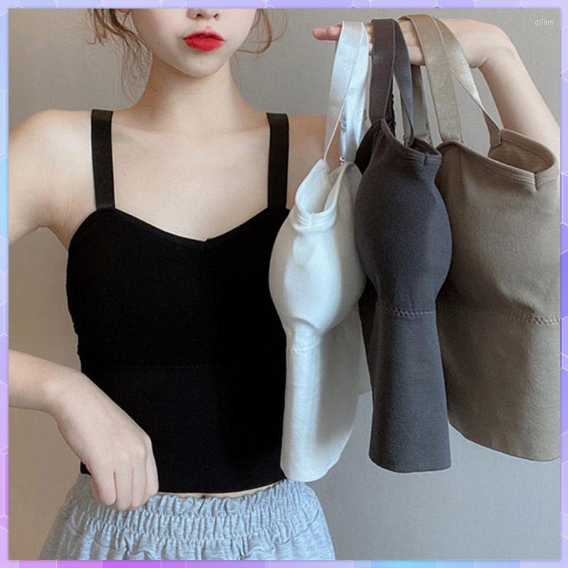 Women's Tanks Woman Tank Top Women Strap Vest Sexy Female Crop Cropped With Chest Padded Camisole Summer 2023 Sleeveless Camis, 1pc gray
Women's Tanks Woman Tank Top Women Strap Vest Sexy Female Crop Cropped With Chest Padded Camisole Summer 2023 Sleeveless Camis, 1pc gray