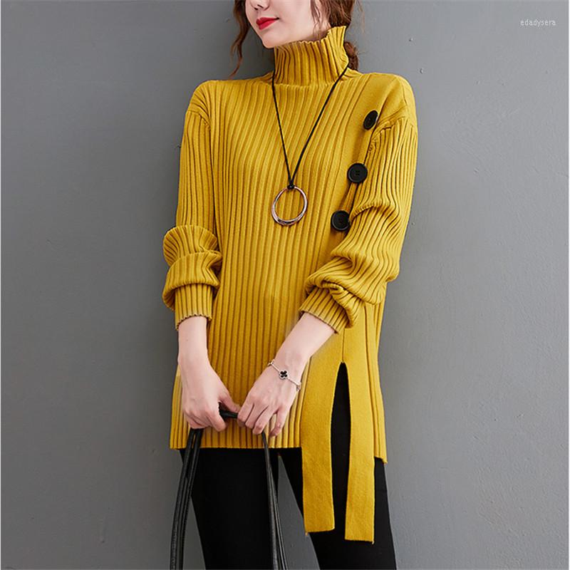 Women's Sweaters Autumn Winter Turtleneck Women Pullovers Tops Slim Ladies Long Sleeve Irregular Knitted Elasticity Sweater Casual Clothes, Brown
Women's Sweaters Autumn Winter Turtleneck Women Pullovers Tops Slim Ladies Long Sleeve Irregular Knitted Elasticity Sweater Casual Clothes, Brown