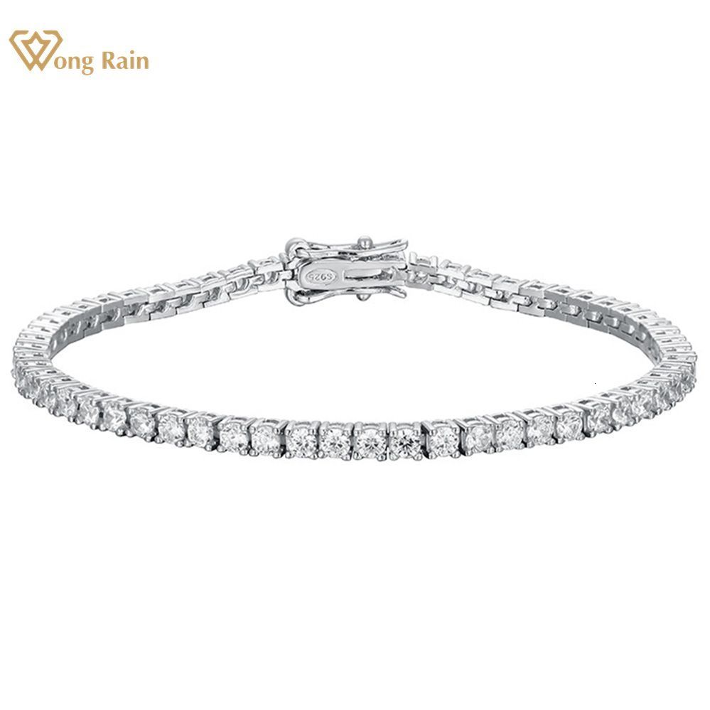 Charm Bracelets Wong Rain Hip Hop Rock 925 Sterling Silver 25MM Created Gemstone Tennis Chain For Men And Women Wholesale 230313
Charm Bracelets Wong Rain Hip Hop Rock 925 Sterling Silver 25MM Created Gemstone Tennis Chain For Men And Women Wholesale 230313