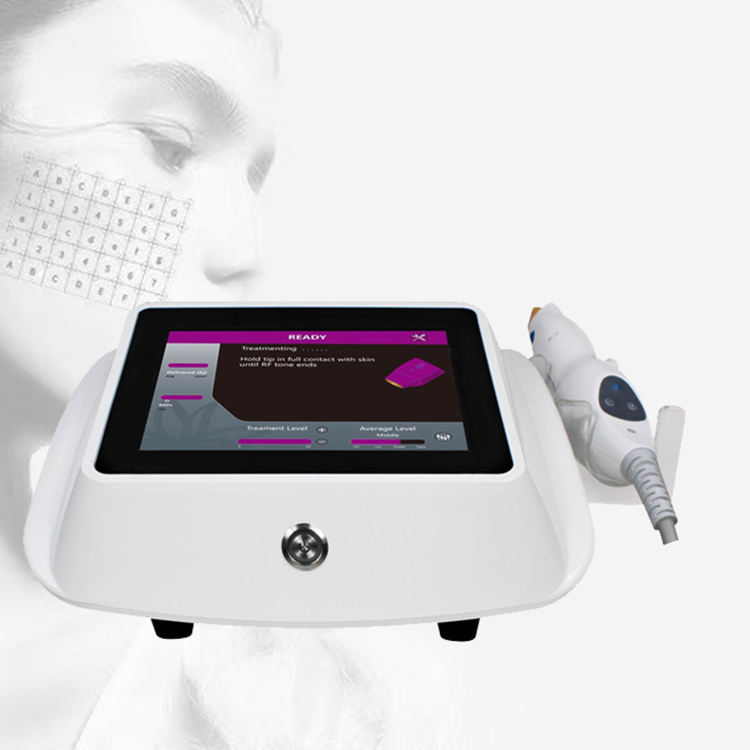 2023 Portable Fractional RF Skin Tighten Wrinkle Removal Treatment Anti Aging Skin Firming Machine
