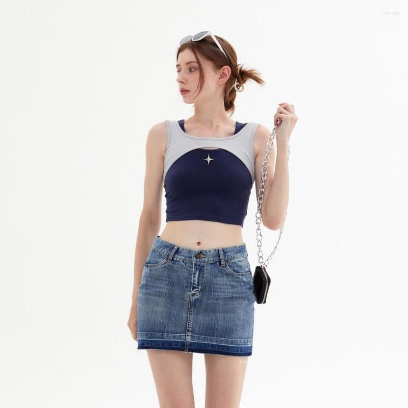 Women' T Shirts Metal Star Sleeveless Crop Tops Women Slim Fit Sport Goth Corset Blouse For Girls Designer Clothes Luxury 2023 Summer, Black
Women' T Shirts Metal Star Sleeveless Crop Tops Women Slim Fit Sport Goth Corset Blouse For Girls Designer Clothes Luxury 2023 Summer, Black