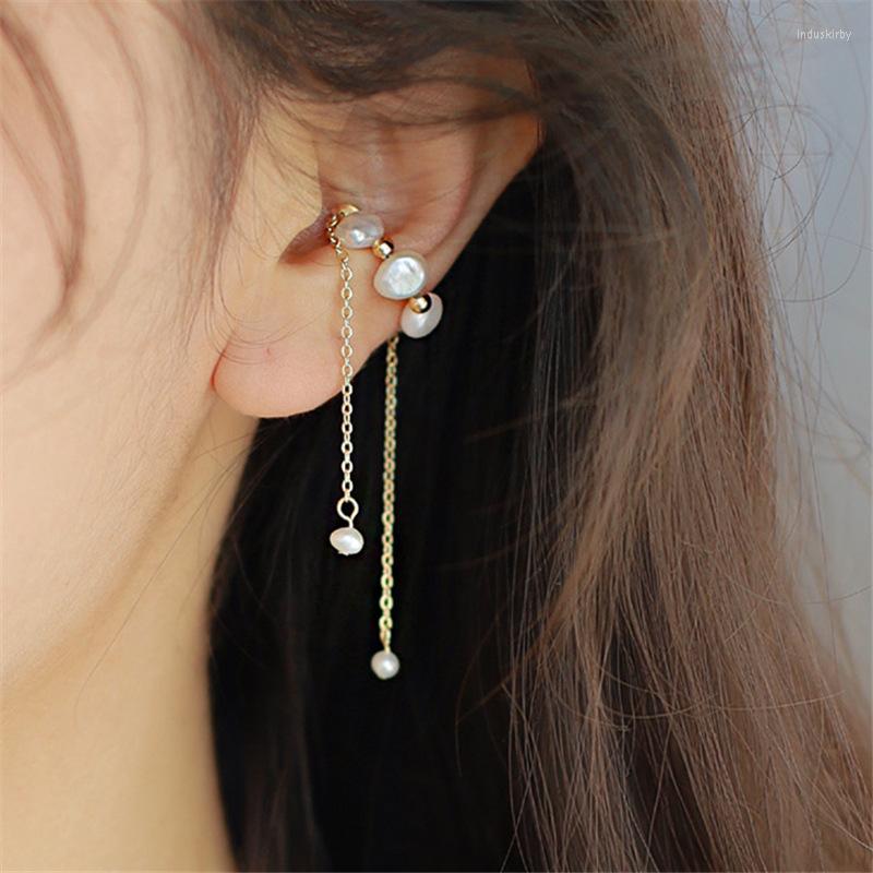 Backs Earrings Pearl Ear Clips For Women Gold Korean Grace Charm Long Tassel Natural Bone Clip Birthday Gift Girlfriend
Backs Earrings Pearl Ear Clips For Women Gold Korean Grace Charm Long Tassel Natural Bone Clip Birthday Gift Girlfriend