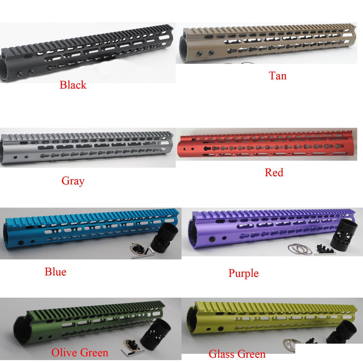 Others Tactical Accessories 15 Inch Keymod Handguard Rail Float Mount Systems Tralight Black/Red/Tan/Blue/Grey/Purple/Glass Green/Ol Dh5If, Colors
Others Tactical Accessories 15 Inch Keymod Handguard Rail Float Mount Systems Tralight Black/Red/Tan/Blue/Grey/Purple/Glass Green/Ol Dh5If, Colors