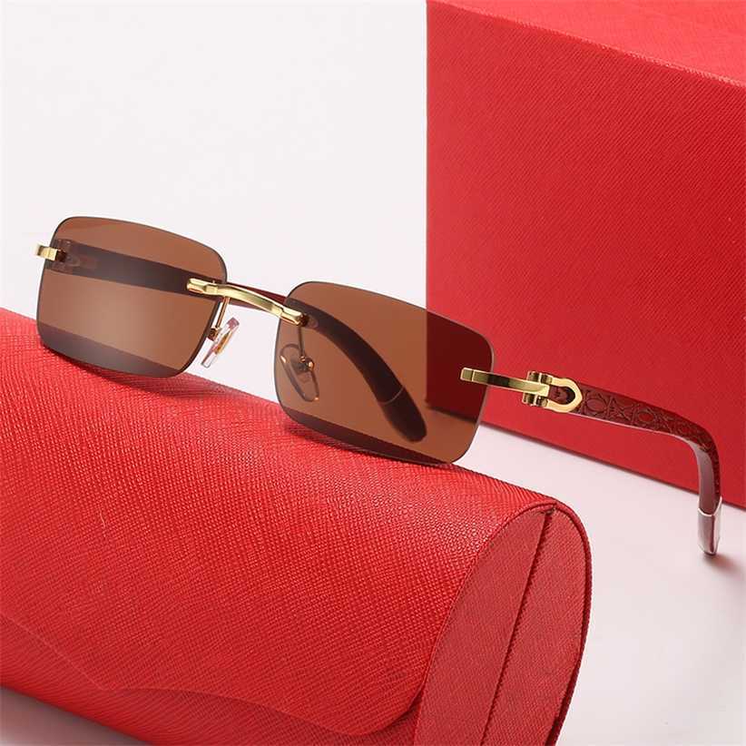 Sunglasses 2023 new Printed wooden leg square frameless Fashion business men's and women's sunglasses Premium glasses
Sunglasses 2023 new Printed wooden leg square frameless Fashion business men's and women's sunglasses Premium glasses