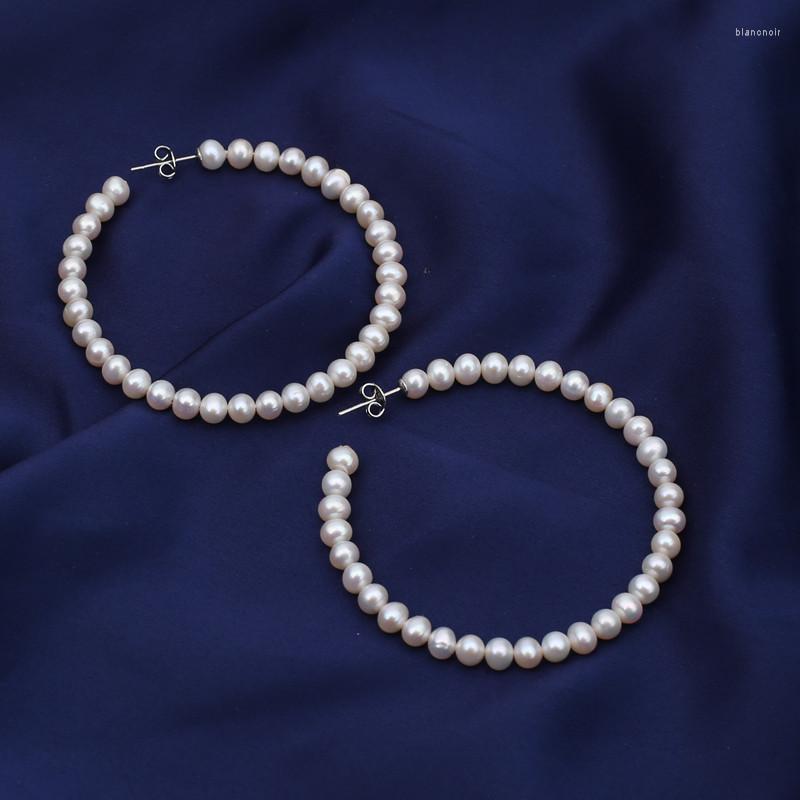 Hoop Earrings Chic Women Safe Solid 925 Sterling Silver C Shape Genuine Natural Round Pearl Beads Jewelry Making
Hoop Earrings Chic Women Safe Solid 925 Sterling Silver C Shape Genuine Natural Round Pearl Beads Jewelry Making