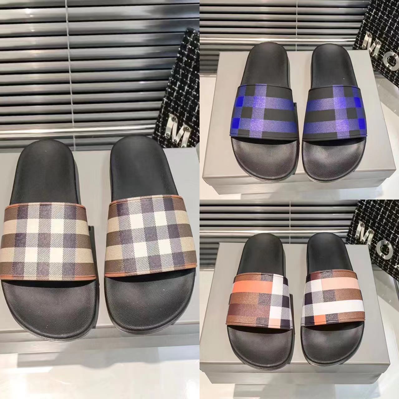 Vintage Sandals Designer Shoes Men Slipper Women Flip Flops Classic Striped Slippers Rubber Platform Slippers Luxury Sandal Check Stripes Print 35-46
Vintage Sandals Designer Shoes Men Slipper Women Flip Flops Classic Striped Slippers Rubber Platform Slippers Luxury Sandal Check Stripes Print 35-46