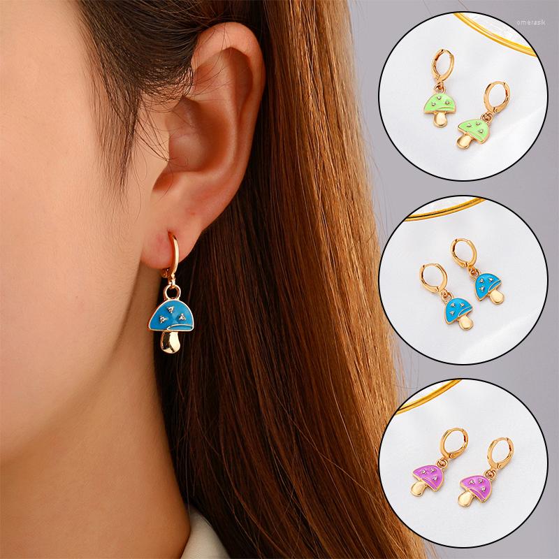 Dangle Earrings Cute For Women Korean Mushroom Trendy Enamel Pink Purple Green Accessories Gifts Jewelry
Dangle Earrings Cute For Women Korean Mushroom Trendy Enamel Pink Purple Green Accessories Gifts Jewelry