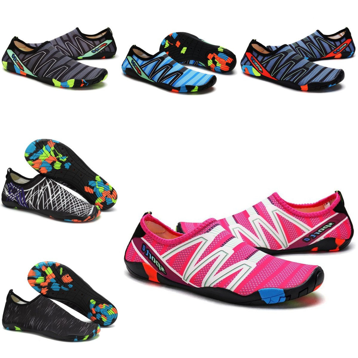 Water Shoes Women men shoes Beach antiskid green pink grey Swim Dark Blue fury Diving Outdoor Barefoot Quick-Dry size eur 36-45
Water Shoes Women men shoes Beach antiskid green pink grey Swim Dark Blue fury Diving Outdoor Barefoot Quick-Dry size eur 36-45
