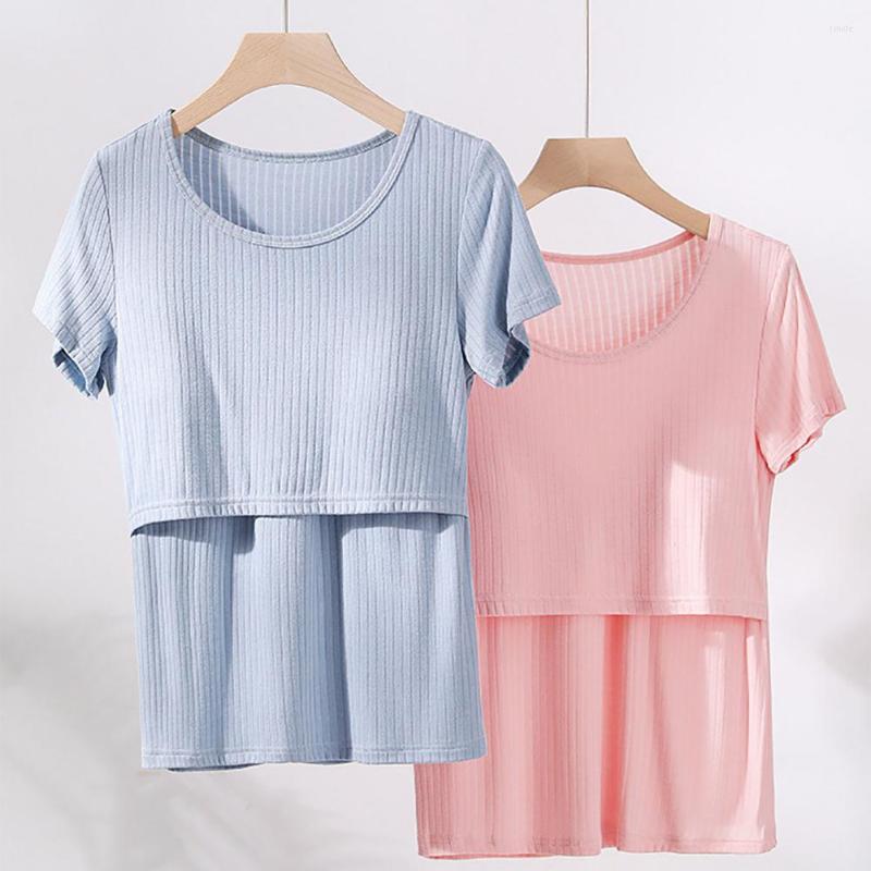 Women's Tanks Postpartum T-shirt Breathable Short Sleeve Mother Nursing Clothes Breastfeeding Pregnant Women, Blue
Women's Tanks Postpartum T-shirt Breathable Short Sleeve Mother Nursing Clothes Breastfeeding Pregnant Women, Blue