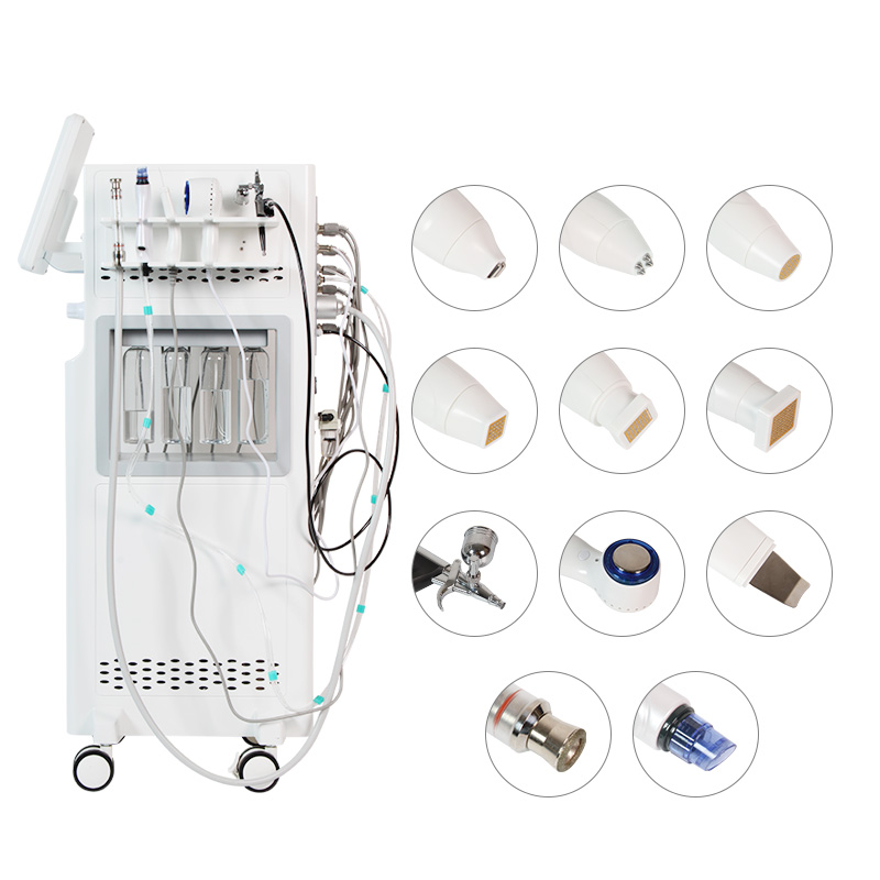 Dermabrasion Multi-Functional Beauty Equipment Diamond Machine Ice Hammer Beauty instrument And Fractional Handle