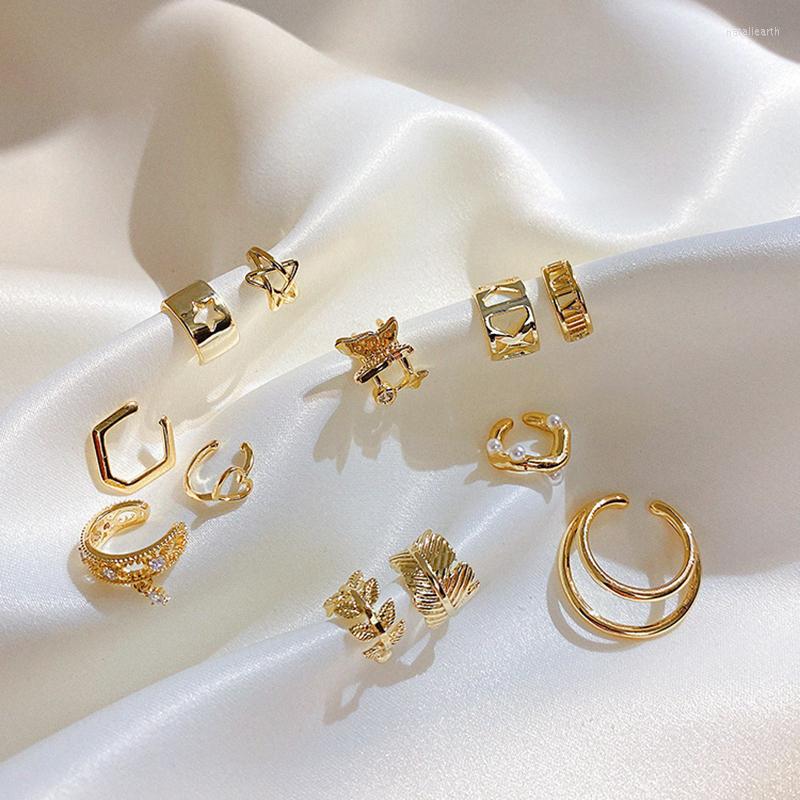 Backs Earrings WTLTC Multiple Designs Metal Ear Clip For Women Chunky Small Cuff Non Pierced Set Punk Jewelry
Backs Earrings WTLTC Multiple Designs Metal Ear Clip For Women Chunky Small Cuff Non Pierced Set Punk Jewelry
