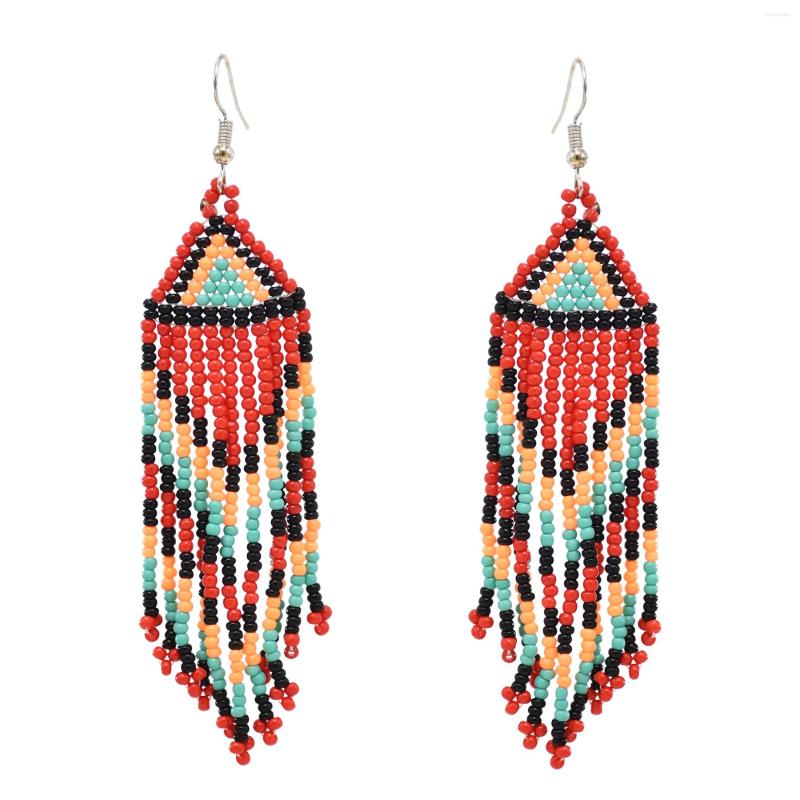 Dangle Earrings Colorful Resin Beaded For Women Bohemian African Nation Long Seed Statement Ethnic Tribal Jewelry Accessories
Dangle Earrings Colorful Resin Beaded For Women Bohemian African Nation Long Seed Statement Ethnic Tribal Jewelry Accessories