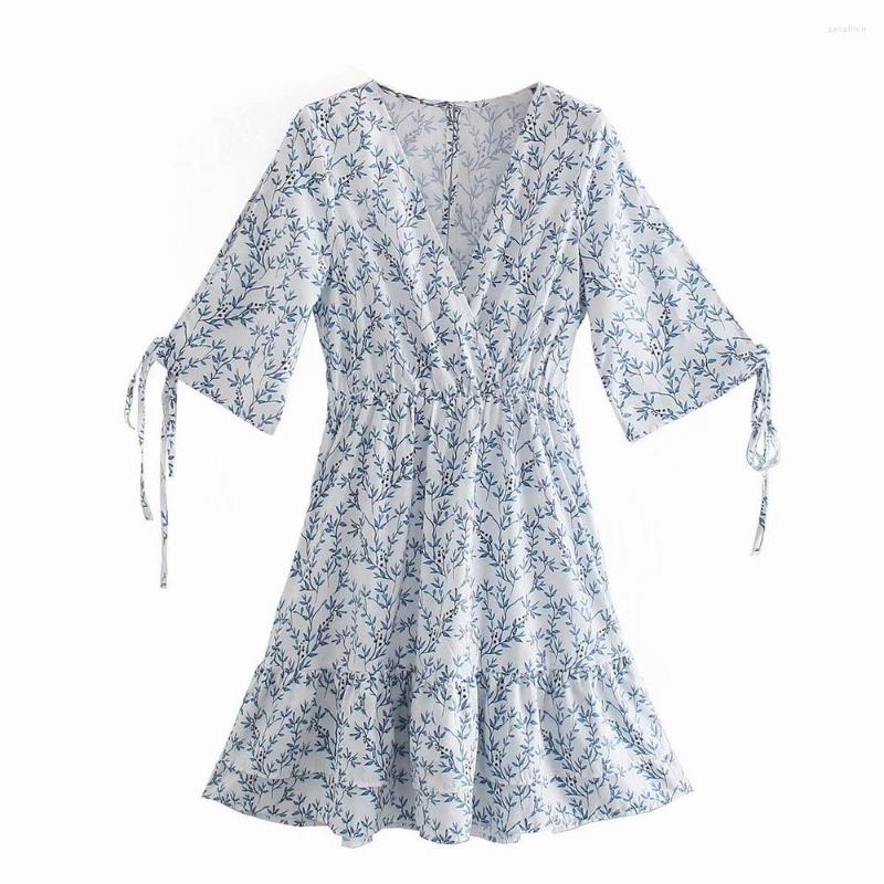 Party Dresses Summer Dress Women 2023 Fashion Half Sleeve Wraped V-neck Above Knee Female Short Vestidos, As photo
Party Dresses Summer Dress Women 2023 Fashion Half Sleeve Wraped V-neck Above Knee Female Short Vestidos, As photo