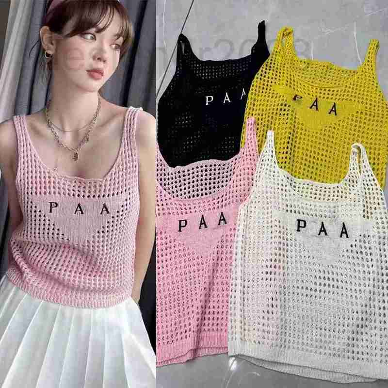 Women's Tanks & Camis Designer The latest summer design Women Plus Size T-Shirt fashion trend sexy hollow embroidery letters loose super cool wide shoulder strap NJUA, Yellow
Women's Tanks & Camis Designer The latest summer design Women Plus Size T-Shirt fashion trend sexy hollow embroidery letters loose super cool wide shoulder strap NJUA, Yellow